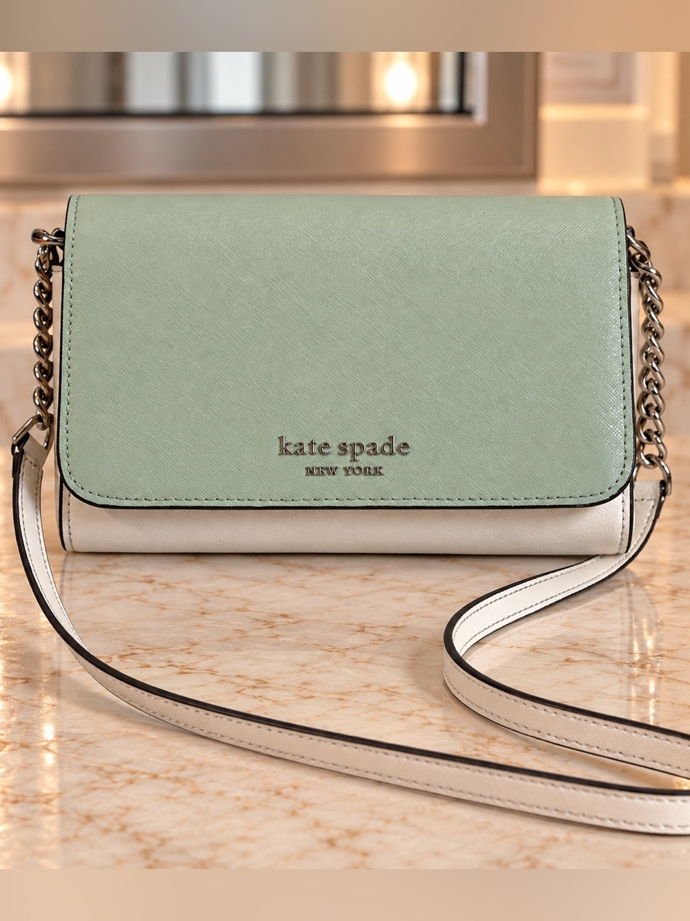 Kate Spade New York Cameron Small Flap Crossbody - Spring Meadow